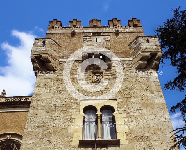 Archbishop's Palace (Episcopal Palace), Alcalá de Henares, Madrid, Spain, 2008.  Creator: LTL.