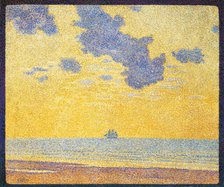 Big Clouds, 1893. Creator: Théo van Rysselberghe.