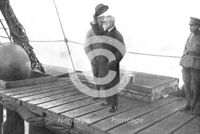 'L'appoint militaire du Portugal; M.Bernardino Machado, president de la republique portugaise...1917 Creator: Joshua Benoliel.