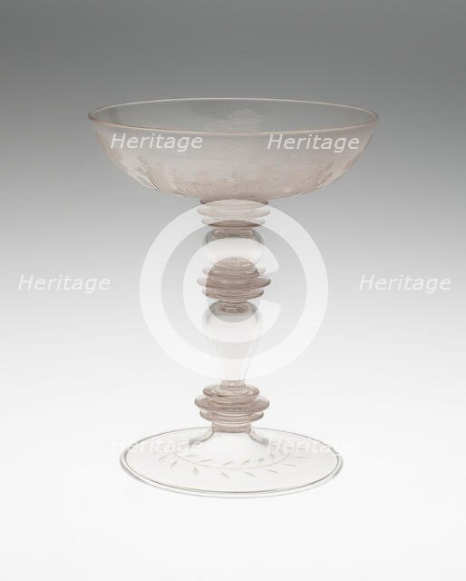 Champagne Glass, Nuremberg, c. 1700/20. Creator: Unknown.