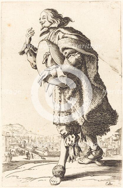 Noble Man with Felt Hat, Bowing, c. 1620/1623. Creator: Jacques Callot.