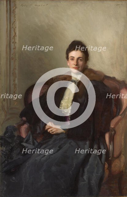 Portrait of Mrs. Harold Wilson, 1897. Creator: Sargent, John Singer (1856-1925).