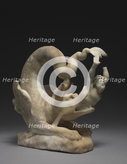 Jonah Cast Up, c. 280-290. Creator: Unknown.