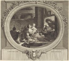 L'heureuse fécondité, 1777. Creator: Nicolas Delaunay.