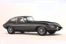 1966 Jaguar E type Series 1 fixed head coupe. Creator: Unknown.