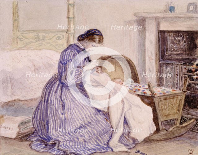 Stewart Harrison's The Iceberg - The Seamstress, 1860. Creator: John Everett Millais.