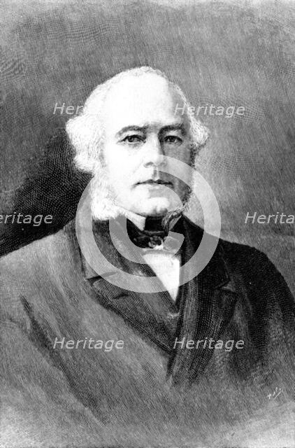 The late Right Hon. Henry Austin Bruce, First Lord Aberdare, 1895. Creator: Unknown.