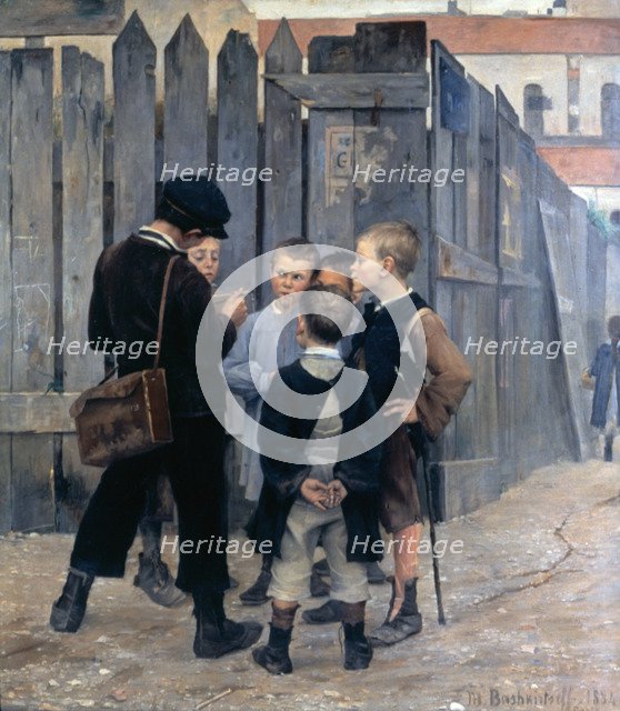 'The Meeting', 1884. Artist: Maria Konstantinowka Bashkirtseff