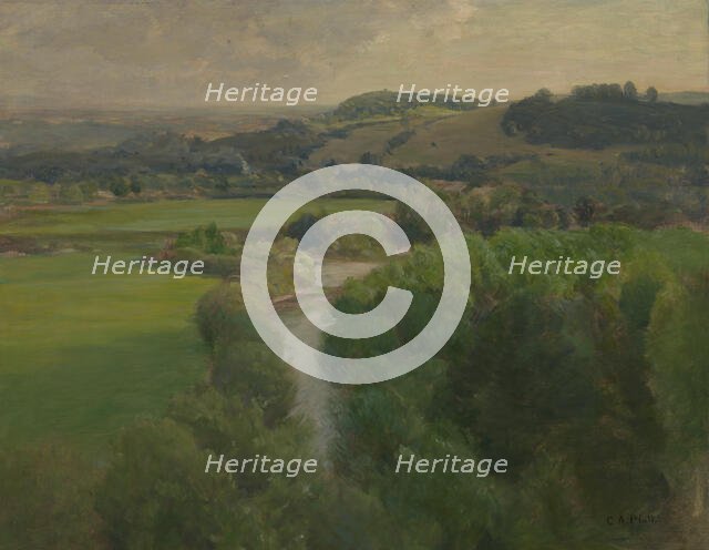 Cornish Landscape, 1919. Creator: Charles A. Platt.