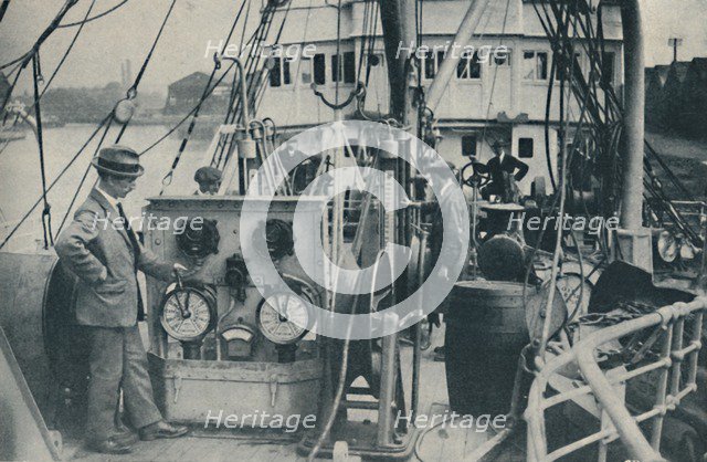 'Laying the Lines That Bridge The Seven Seas', c1935. Creator: Siemens Brothers and Company Limited.