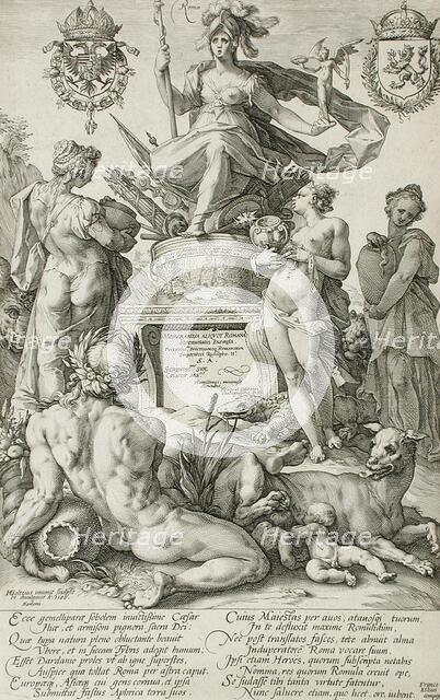 Roma, 1586. Creator: Hendrik Goltzius.