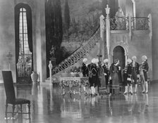 Hollywood set - interior view of palace, 1923. Creator: Unknown.