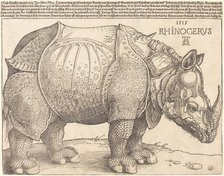 The Rhinoceros, 1515. Creator: Albrecht Durer.