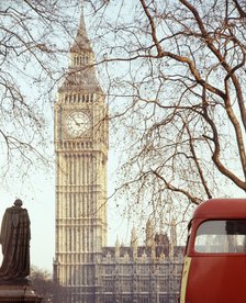 Palace of Westminster, London, c1945-c1980. Artist: Eric de Maré.