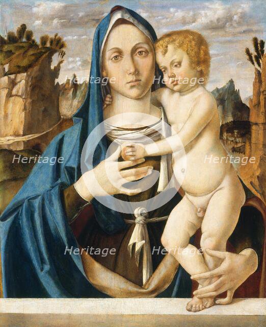 Madonna and Child, c. 1490. Creator: Bartolomeo Montagna.