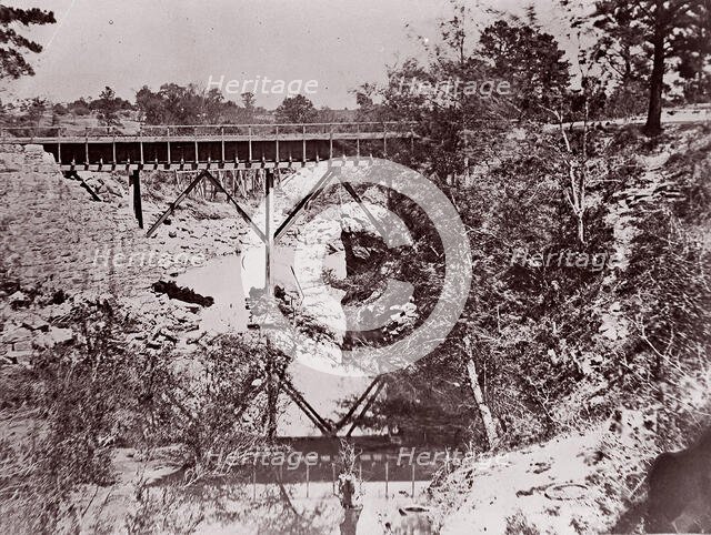 Dutch Gap Canal, 1865. Creators: Andrew Joseph Russell, Egbert Guy Fowx.