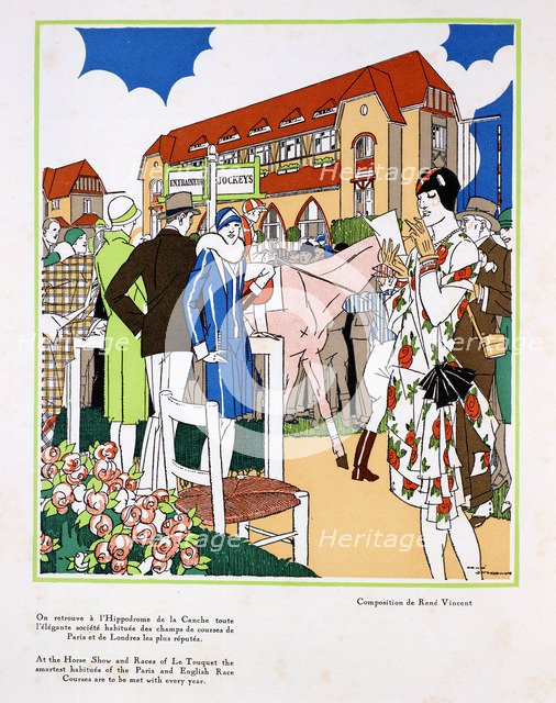 Art deco poster with golfing theme, c1930s. Creator: Unknown.