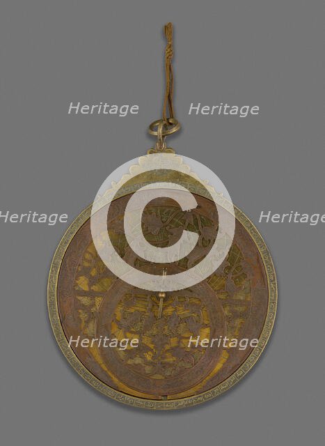 Astrolabe, Qajar dynasty (1796-1925), 18th century; with later additions. Creator: Unknown.
