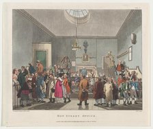 Bow Street Office, March 1, 1808., March 1, 1808. Creator: John Hill.