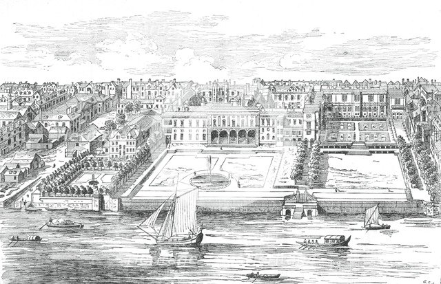 Somerset House, 1755 (1897). Artist: Unknown.