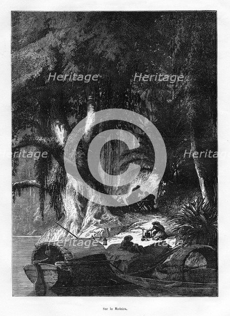 Madeira River, South America, 19th century. Artist: Unknown