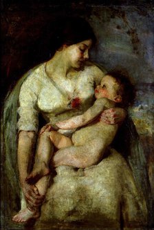 Mother and child, c1910. Creator: Grace Joel.