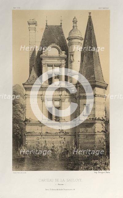 ...Pl. 64, Château De La Sauloye (Mayenne), 1860. Creator: Victor Petit (French, 1817-1874).