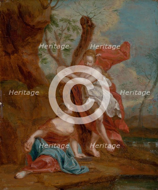 Thalia and Terpsichore, 1719. Creator: Vleughels, Nicolas (1668-1737).