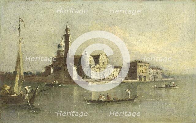 View of the Isola di San Michele in Venice, 1774-1835. Creator: Giacomo Guardi.