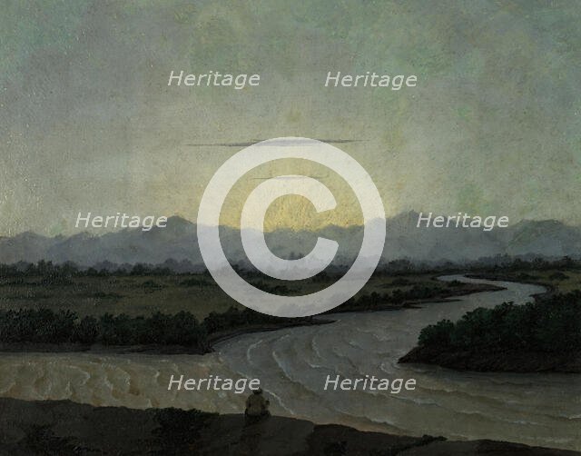 Source of the River Ob'. Altai, 1850-1899. Creator: Pavel Mikhailovich Kosharov.