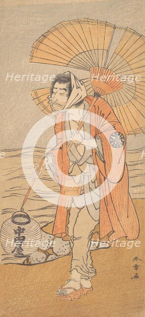 The Actor Nakamura Nakazo I, ca. 1775. Creator: Shunsho.