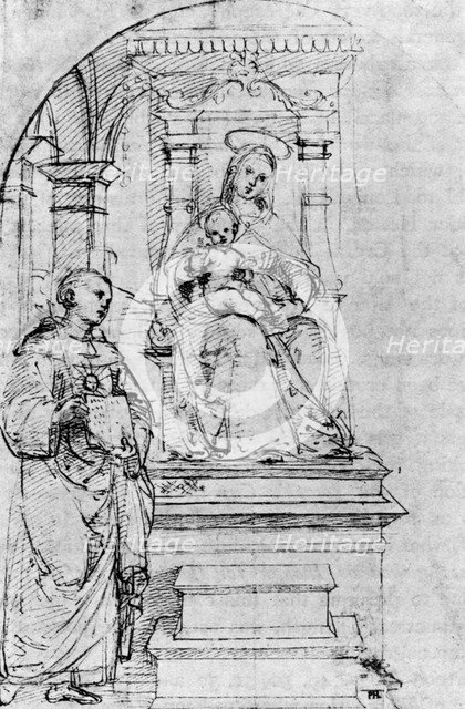 'Nicolas De Tolentino', 1913.Artist: Raphael