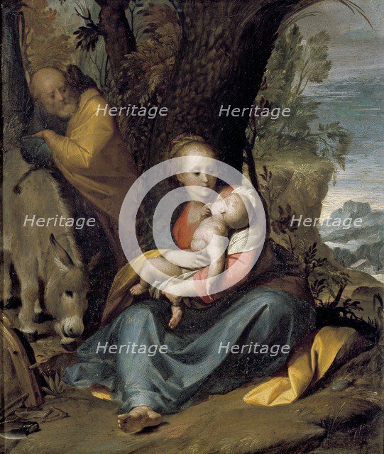 The Rest on the Flight into Egypt, c1598-1600. Artist: Giovanni Battista Crespi.