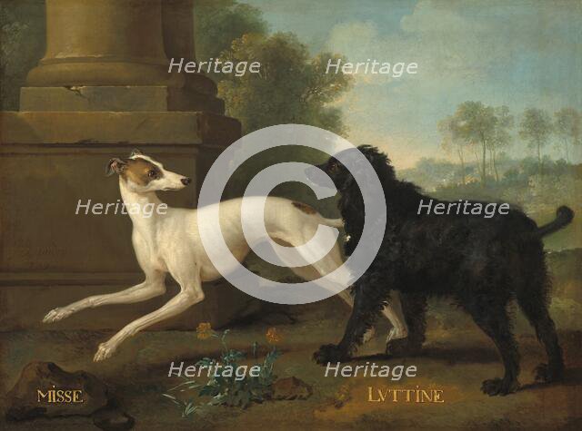 Misse and Luttine, 1729. Creator: Jean-Baptiste Oudry.