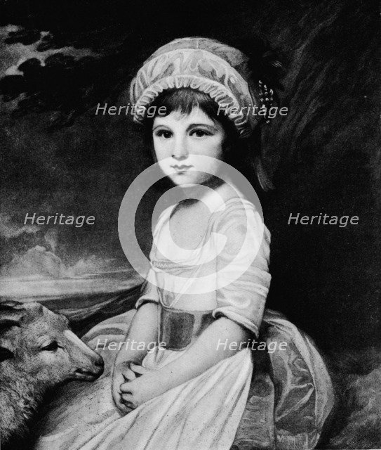 'Miss Martindale', c1781, (1912). Artist: George Romney.