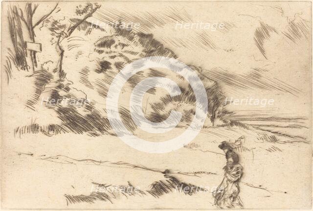 Speke Shore, c. 1875. Creator: James Abbott McNeill Whistler.