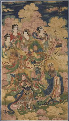 The Eight Hosts of Deva, Naga, and Yakshi, 1454. Creator: Unknown.