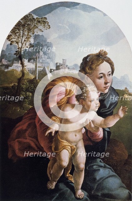 'The Virgin and Child', 16th century.  Artist: Jan van Scorel