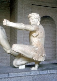 Archer from part of the East Pediment of the Temple of Aphaia,  Aegina, Greece, c500 - 480 BC. Artist: Unknown
