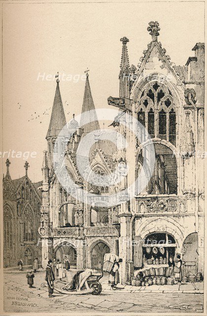 'Brunswick', c1820 (1915). Artist: Samuel Prout.