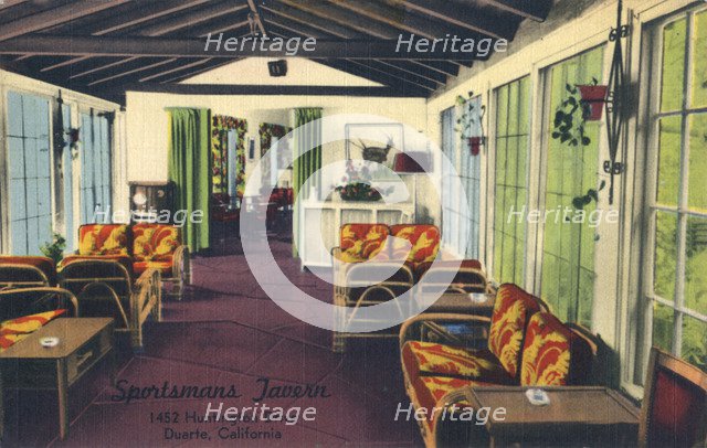 Sportsman's Lodge, Duarte, California, USA, 1953. Artist: Unknown