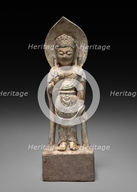 Bodhisattva, late 6th - early 7th Century. Creator: Unknown.