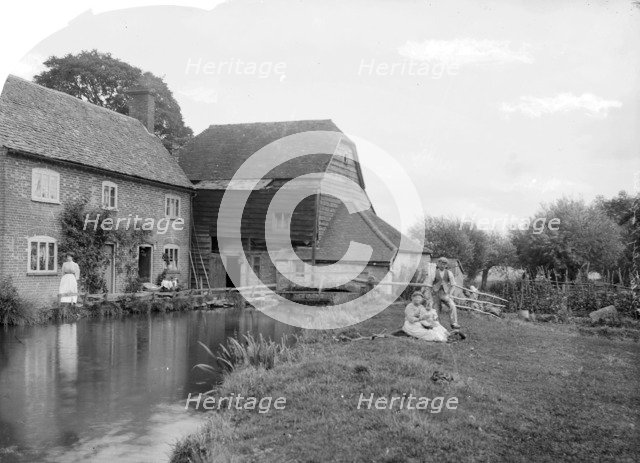 Charney Bassett Mill, Charney Bassett, Oxfordshire, c1900. Artist: Henry Taunt