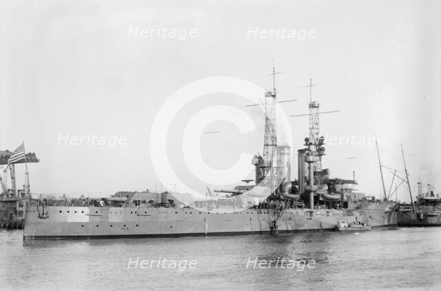 USS Utah, between c1910 and c1915. Creator: Bain News Service.