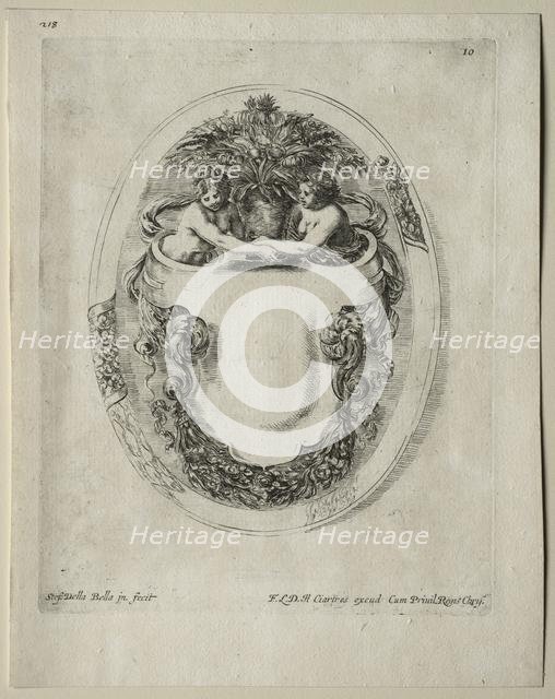 Collection of Various Caprices and New Designs of Cartouches and Ornaments: No 10. Creator: Stefano Della Bella (Italian, 1610-1664).