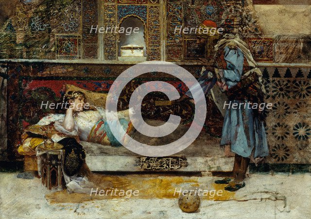 The Sultan's Gift, 1885-1886. Artist: Fabrés y Costa, Antonio Maria (1854-1936)