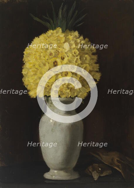 Flower Picture, 1862. Creator: Adolf von Becker.