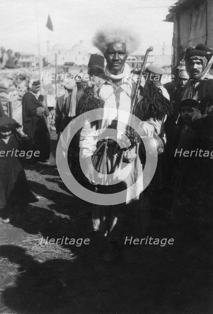 Persian pilgrim, Baghdad, Iraq, 1917-1919. Artist: Unknown