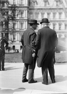 Daniels, Josephus, Secretary of The Navy, 1913-1921. with Lane, 1914. Creator: Harris & Ewing.