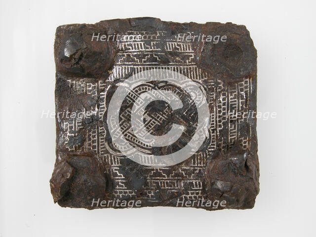 Belt Plate, Frankish, 7th century. Creator: Unknown.